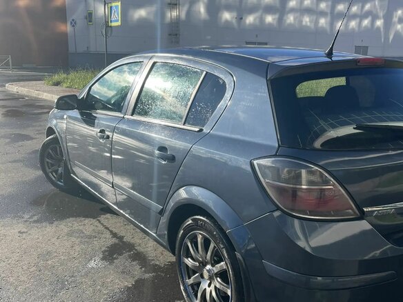 2008 Opel Astra H Рестайлинг, синий, 350000 рублей - вид 12