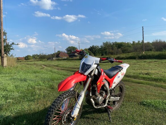 2014 Motoland XR250, красный, 95000 рублей