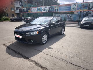 2012 Mitsubishi Lancer X Рестайлинг, чёрный, 770000 рублей, вид 1