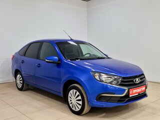 2019 Lada (ВАЗ) Granta I Рестайлинг, синий, 590000 рублей, вид 3