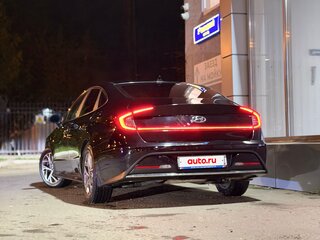2020 Hyundai Sonata VIII (DN8), белый, 1600000 рублей, вид 2