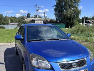2010 Kia Rio II Рестайлинг, синий, 500000 рублей, вид 1