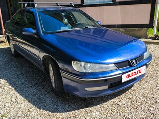 2002 Peugeot 406 I Рестайлинг, синий, 210000 рублей, вид 2