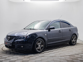 2008 Mazda 3 I (BK) Рестайлинг, чёрный, 329000 рублей, вид 1