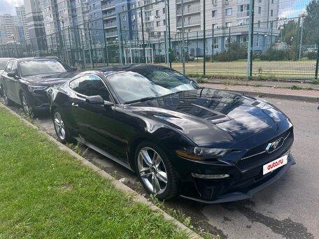 2019 Ford Mustang VI Рестайлинг, чёрный, 3250000 рублей, вид 3