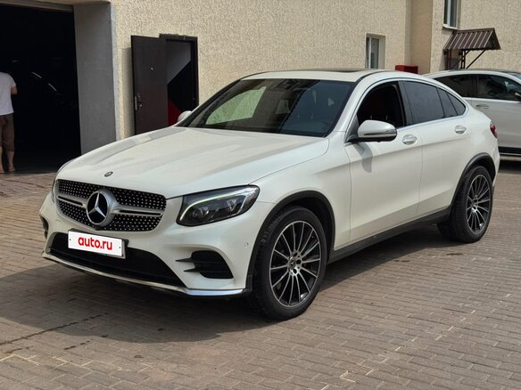 2017 Mercedes-Benz GLC Coupe 300 I (C253), белый, 4750000 рублей - вид 1