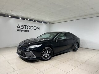 2021 Toyota Camry VIII (XV70) Рестайлинг, чёрный, 2649000 рублей, вид 1