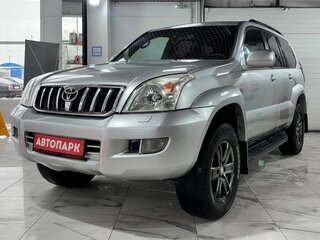 2004 Toyota Land Cruiser Prado 4-speed 120 Series, серебристый, 1235000 рублей, вид 2