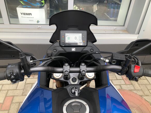 2026 Honda NX, синий - вид 13