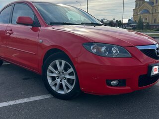 2008 Mazda 3 I (BK) Рестайлинг, красный, 590000 рублей, вид 1