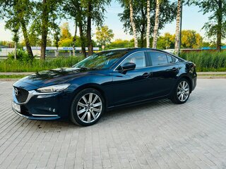 2021 Mazda 6 III (GJ) Рестайлинг 2, синий, 2950000 рублей, вид 3