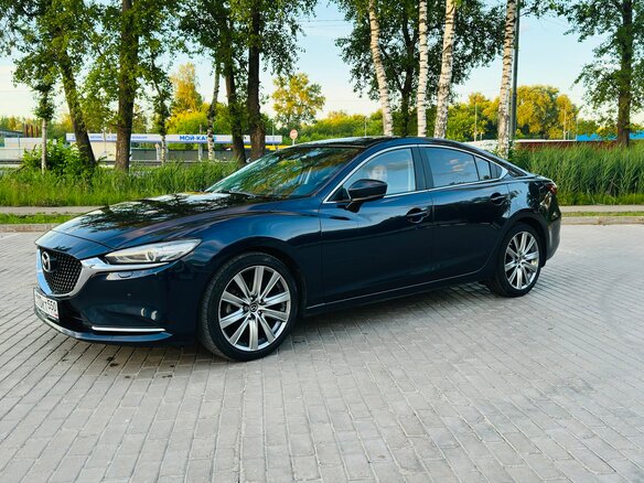 2021 Mazda 6 III (GJ) Рестайлинг 2, синий, 2950000 рублей - вид 2