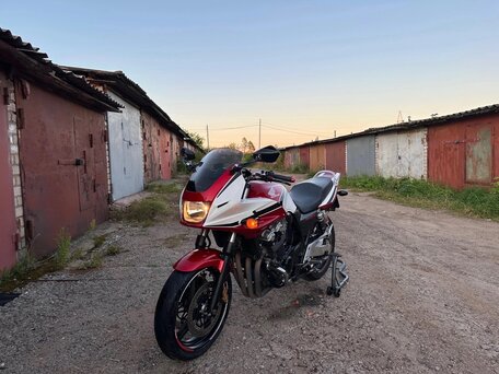 2005 Honda CB 400 Super Four, красный, 460000 рублей, вид 5