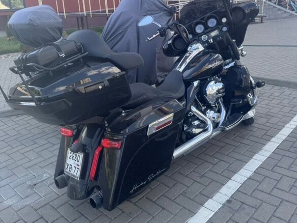 2012 Harley-Davidson Electra Glide, чёрный, 1200000 рублей - вид 13