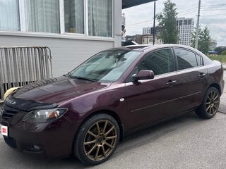 2006 Mazda 3 I (BK) Рестайлинг, пурпурный, 695000 рублей, вид 3