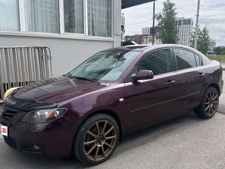 2006 Mazda 3 I (BK) Рестайлинг, пурпурный, 695000 рублей, вид 3