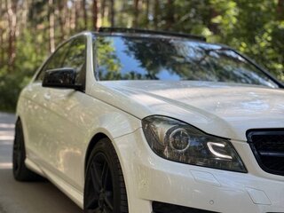 2012 Mercedes-Benz C-Класс 180 III (W204) Рестайлинг, белый, 1250000 рублей, вид 1