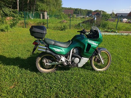 1992 Honda Transalp 400, зелёный, 185000 рублей, вид 1