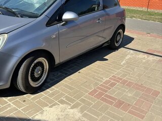 2006 Opel Corsa D, серебристый, 415000 рублей, вид 4
