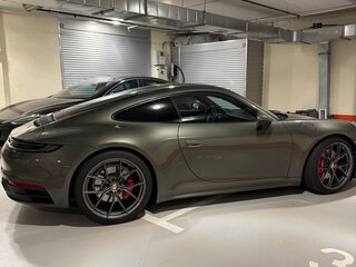 2020 Porsche 911 Carrera 4S VIII (992), зелёный, 13900000 рублей, вид 3