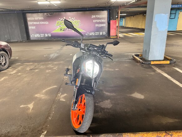 2022 KTM 390 Duke, оранжевый, 530000 рублей - вид 4