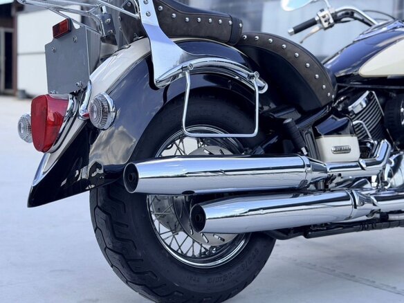 2006 Yamaha XVS1100, чёрный - вид 12