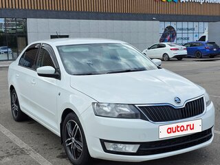 2015 Skoda Rapid I, белый, 830000 рублей, вид 3