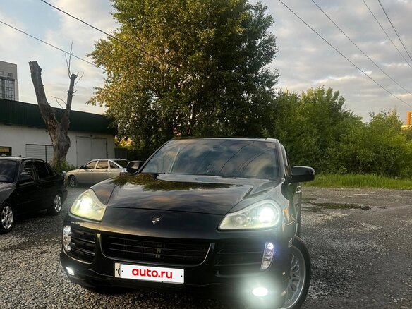 2009 Porsche Cayenne I Рестайлинг (957), чёрный, 1120000 рублей