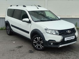 2021 Lada (ВАЗ) Largus Cross I Рестайлинг, белый, 980000 рублей, вид 3