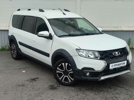 2021 Lada (ВАЗ) Largus Cross I Рестайлинг, белый, 990000 рублей, вид 3