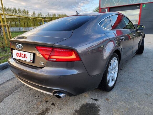 2013 Audi A7 I (4G), коричневый, 1850000 рублей - вид 2