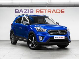 2019 Hyundai Creta I, синий, 1890000 рублей, вид 3