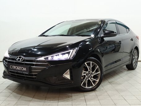 2019 Hyundai Elantra VI (AD) Рестайлинг, чёрный, 1819000 рублей, вид 1