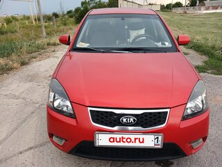 2009 Kia Rio II Рестайлинг, красный, 630000 рублей, вид 2