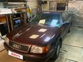 1992 Audi 100 IV (C4), красный, 445000 рублей - вид 3