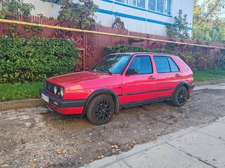 1991 Volkswagen Golf KAT II, красный, 525000 рублей, вид 1