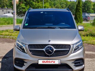 2019 Mercedes-Benz V-Класс Long 300 d длинный III (W447) Рестайлинг, серебристый, 5800000 рублей, вид 1