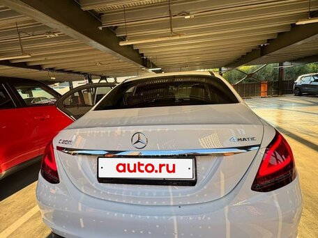 2019 Mercedes-Benz C-Класс 200 IV (W205) Рестайлинг, белый, 2820000 рублей, вид 5