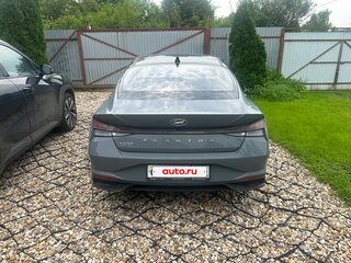 2020 Hyundai Elantra VII (CN7), серый, 1800000 рублей, вид 4