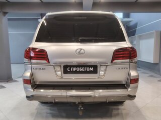 2012 Lexus LX 570 III Рестайлинг, серебристый, 4660000 рублей, вид 4