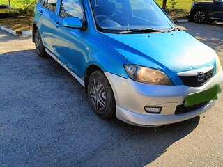 2002 Mazda Demio II (DY), голубой, 150000 рублей, вид 1