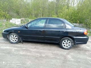 2008 Kia Spectra I Рестайлинг 2, чёрный, 365000 рублей, вид 5