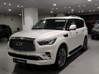 2019 Infiniti QX80 I Рестайлинг 2, белый, 5533000 рублей, вид 1
