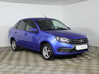 2020 Lada (ВАЗ) Granta I Рестайлинг, синий, 799990 рублей, вид 3