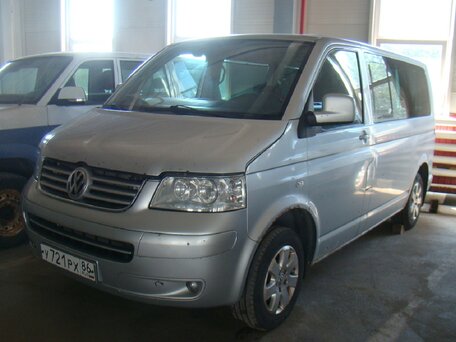 2007 Volkswagen Caravelle, серебристый, 913780 рублей, вид 1