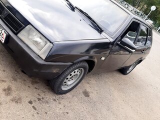 1994 Lada (ВАЗ) 2109, чёрный, 125000 рублей, вид 2