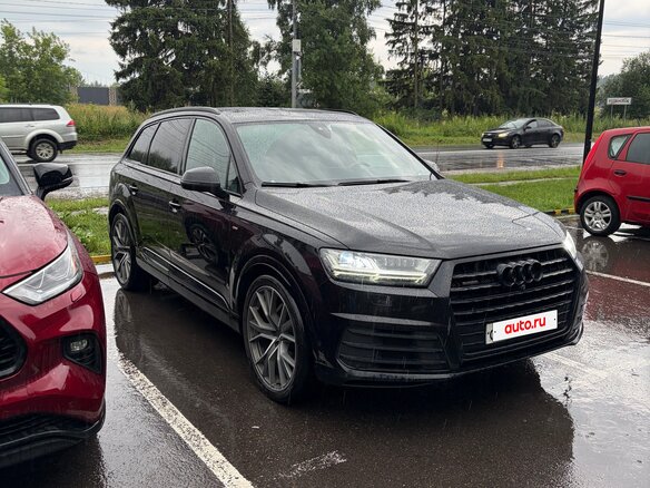2019 Audi Q7 II (4M), чёрный - вид 1