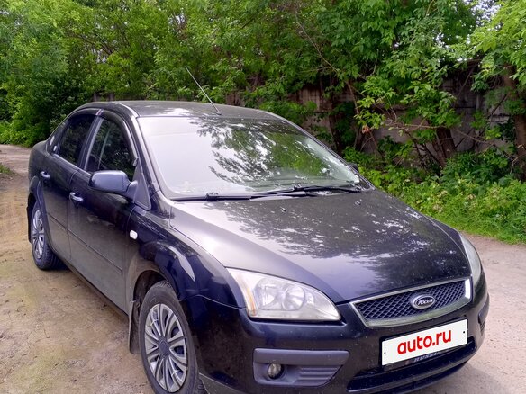 2007 Ford Focus II, чёрный, 300000 рублей - вид 1