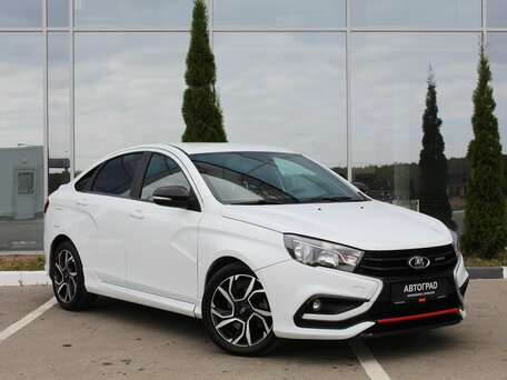 2020 Lada (ВАЗ) Vesta Sport I, белый, 1160000 рублей, вид 3