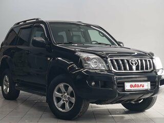 2008 Toyota Land Cruiser Prado 5-speed 120 Series Рестайлинг, чёрный, 2490000 рублей, вид 3